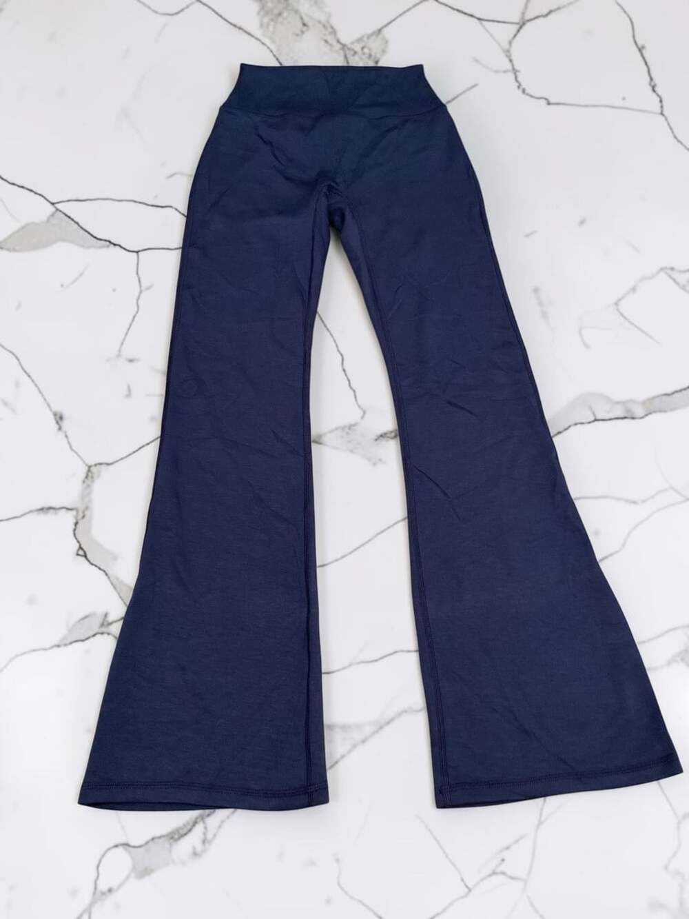 NWOT Halara Flare Yoga Leggings Navy Blue High Waisted